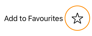Add to Favourites menu item